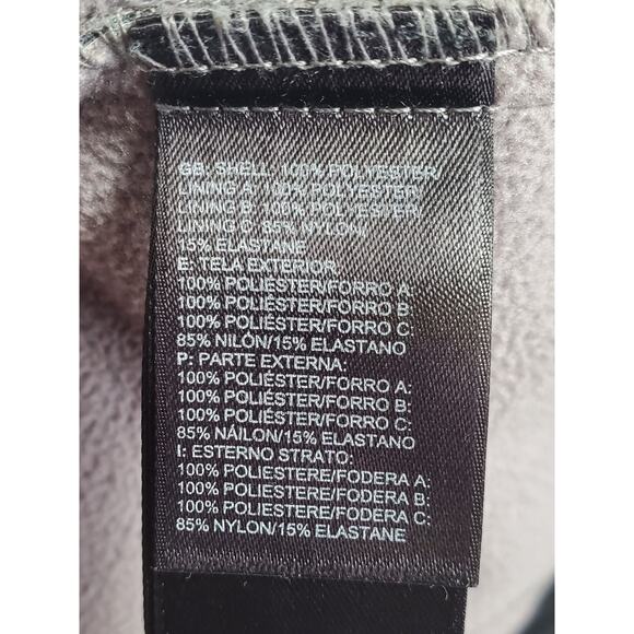 The North Face Windwall Full Zip Jacket Womens Medium Gray Wind Water Resistant - Picture 8 of 10